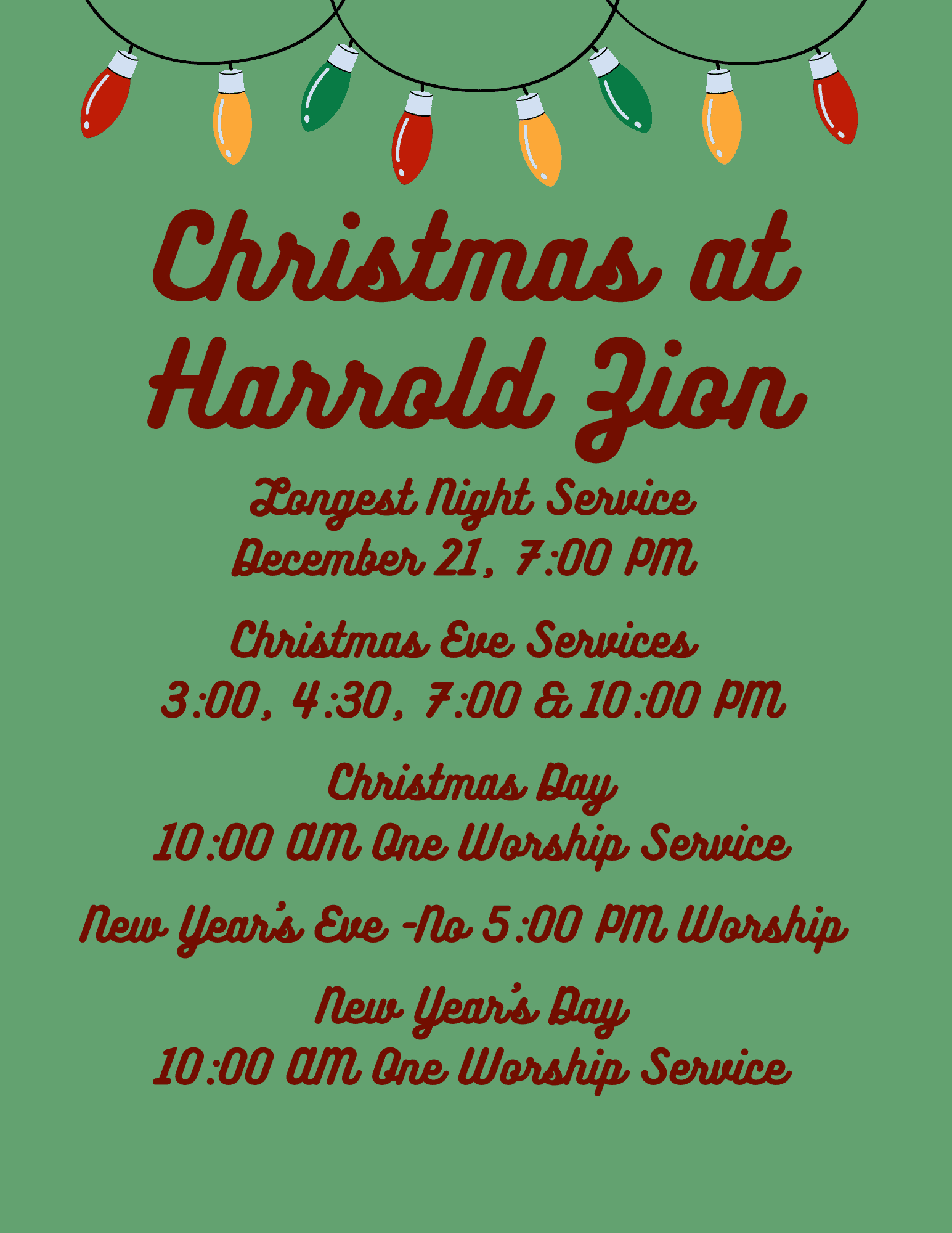 Harrold Zion | Lutheran Church